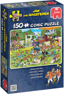 Jan Van Haasteren Puzzel Chaos Op Het Veld - 150 Stukjes