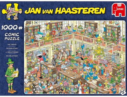 Jan van Haasteren puzzel de bibliotheek - 1000 stukjes