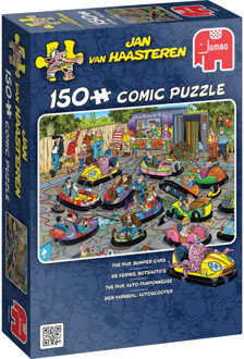 Jan Van Haasteren Puzzel De Kermis Botsauto's - 150 Stukjes Blauw