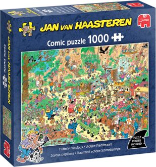 Jan van Haasteren - Vrolijke Fladderaars Puzzel (1000 stukjes)