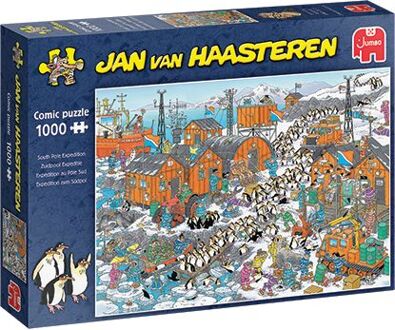 Jan van Haasteren Zuidpool expeditie 1000 stukjes