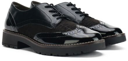 Jana Patent Toe Schoenen Zwart