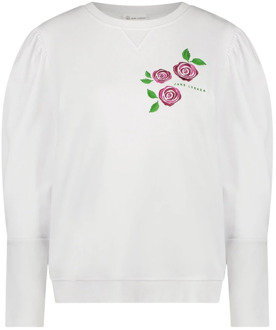 Jane Lushka Organisch Katoenen Sweatshirt | Wit Jane Lushka , White , Dames