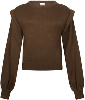 Jane Lushka Spectaculaire Mouw Pullover | Bruin Jane Lushka , Brown , Dames - 2Xl,Xl,L,M,S,Xs