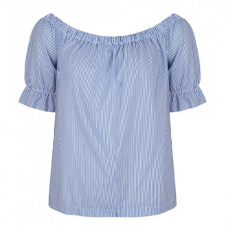 Jane Lushka Top ubs720ss08 - maat XL Blauw
