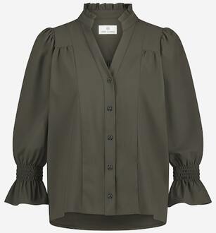 Jane Lushka u724229 olivia blouse technical jersey Groen - XS