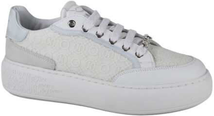 Janet & Janet J-012-j19 dames sneakers Wit - 40