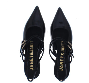 Janet & Janet Sofie dames pump | dames | maat: | lak - maat 37 Zwart