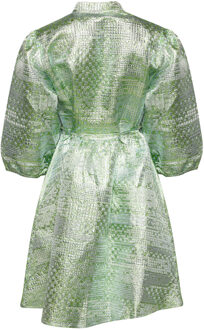 Jannie Aya-jurk in lichtgroen Licht Groen - XL