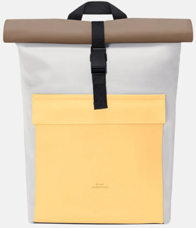 Jannik Lotus Infinity rugzak mini 13 inch glacier grey - lemon Grijs