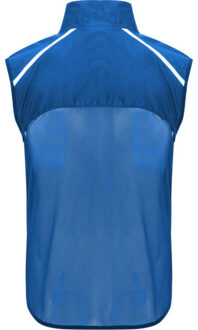 Jannu lichtgewicht hardloop bodywarmer voor volwassenen - maat XS Blauw