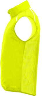 Jannu lichtgewicht hardloop bodywarmer voor volwassenen - maat XXL / XXXL Geel