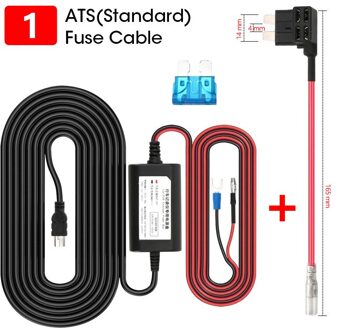 Jansite Harde Draad Kit 12V Mini Mirco Ats Zekering Kabels Charger Power Inverter Converter Adapter Voor Dash Cam Dvr 4 Soorten Dual-Slot ATS Fuse kabel