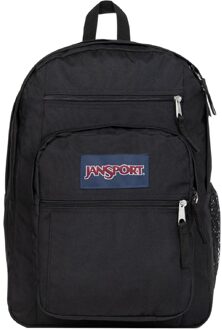 JanSport Big Student Rugzak black backpack Zwart - H 43 x B 33 x D 25