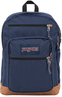 JanSport Cool Student navy backpack Blauw - H 43 x B 31 x D 20