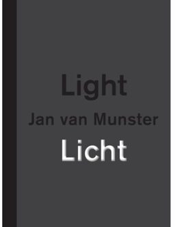 Jap Sam Books Jan van Munster Licht Light (F-D-N) - Boek Peter Lodermeyer (9490322253)