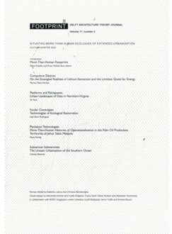 Jap Sam Books Situating More-Than-Human Ecologies Of Extended Urbanisation - Footprint Journal