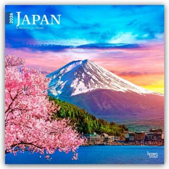 Japan 2026 Square Flap Calendar - Browntrout Wandkalender - Browntrout Publishers