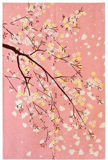 Japan Beimen Road Douchegordijn Cherry Blossom Japanse Stof Afdrukken Gordijn Tapestry