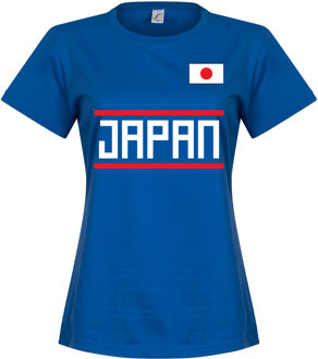 Japan Dames Team T-Shirt - Blauw - M