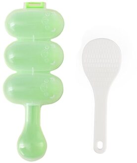 Japan Onigiri Master Maker Sushi Rolls Mallen Tool Rijst Bal Diy Maker Koken Gereedschap Keuken Plastic Accessoires Keuken Benodigdheden groen