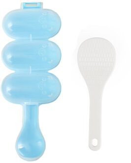 Japan Onigiri Master Maker Sushi Rolls Mallen Tool Rijst Bal Diy Maker Koken Gereedschap Keuken Plastic Accessoires Keuken Benodigdheden lucht blauw