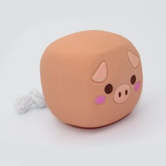 Japan Petio Latex Hond Speelgoed Molaire Geluid Resistent Beet Tai Dibo De Verenigde Staten En Leuke Interactief Speelgoed Piggy