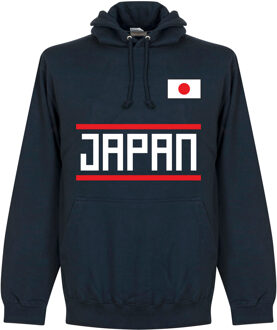 Japan Team Hooded Sweater - Navy - L
