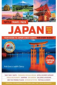 Japan Travel Guide and Map Tuttle Travel Pack