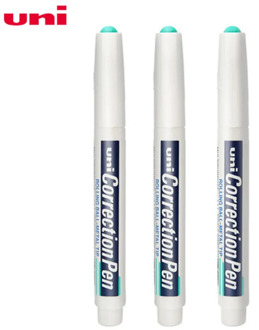 Japan UNI Correction Fluid Correction Pen CLP-300 Capacity Large Non-toxic Correction Pen, Steel Head Is Very Durable
