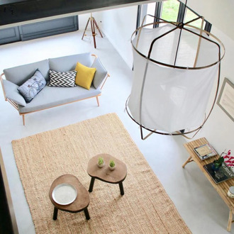 Japanese Ins Minimalist Linen Fabric Pendant Lights Modern Art Suspension Luminaire Living Room Decoration Bedroom Dining Room