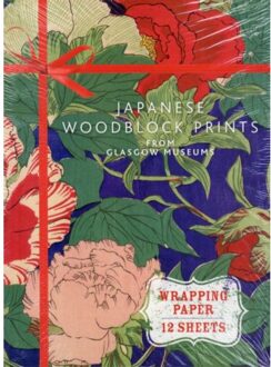 Japanese Woodblock Prints Wrapping Paper