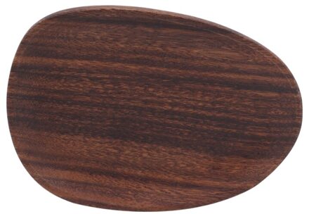 Japanse Acacia Hout Vormige Diner Plaat Snack Fruit Gedroogd Fruit Plaat Massief Houten Handgemaakte Sushi Thee Dessert Dienblad Plaat