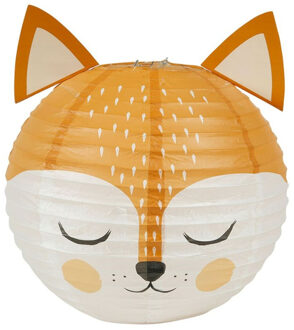 Japanse bol lampion - Vos thema - D35 cm - Sint Maarten lampion - Tuinfeest - Versiering