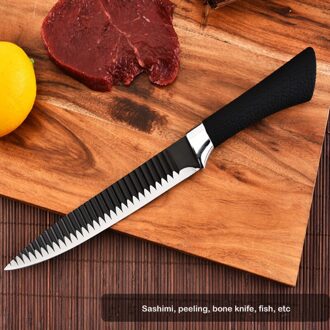 Japanse Chef Messen Dagelijks Gebruik Cleaver Groenten Fruit Messen Non-stick 3CR13 Roestvrijstalen Mes Sets Koken Accessoires Cleaver mes