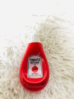 Japanse Creatieve Squeeze Ketchup Keramische Schotel Schotel Schotel Schotel Dompelen Schotel Kruiden Keramische Saus Kom Rood