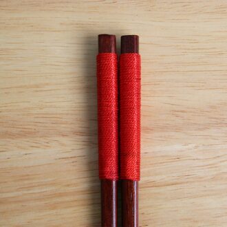 Japanse Handgemaakte Natuurlijke Houten Eetstokjes Gezondheid Zonder Lak Wax Servies Servies Sushi Chinese Tie Lijn Huwelijksgeschenken Style9