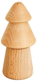 Japanse Houten Tandenstoker Emmer Beukenhout Tandenstoker Houder Emmer Mini Boom Vorm Tandenstoker Doos Draagbare Craft Handgemaakte Cadeau