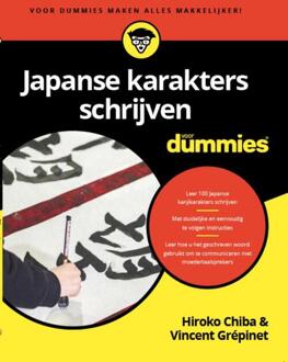 Japanse karakters schrijven voor Dummies