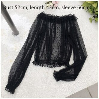 Japanse Kawaii Lolita Blouse Kant Lantaarn Mouw Blouses Shirt Chiffon Blouse Elegante Inside Lace Lange Mouwen Lolita Top 2