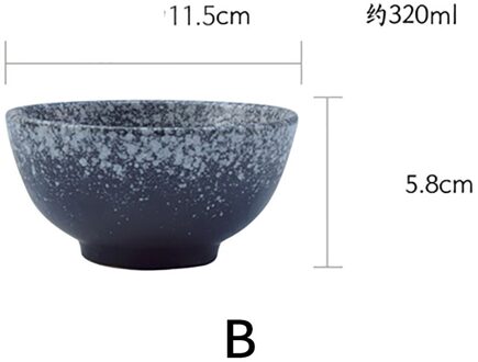 Japanse Keramische Huishoudelijke Rijstkom Sushi Salade Ontbijt Kom Hotel Keuken Servies