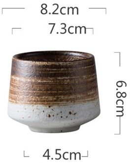 Japanse Keramische Moderne Minimalistische Thee Cups Huishoudelijke Porselein Retro Theekopjes Creatieve Kung Fu Water Mokken Kantoor Drinkware B