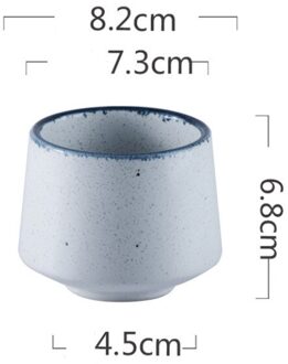 Japanse Keramische Moderne Minimalistische Thee Cups Huishoudelijke Porselein Retro Theekopjes Creatieve Kung Fu Water Mokken Kantoor Drinkware
