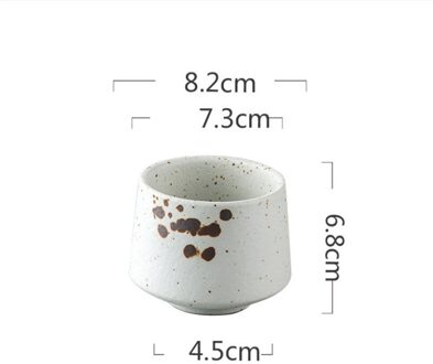 Japanse Keramische Moderne Minimalistische Thee Cups Huishoudelijke Porselein Retro Theekopjes Creatieve Kung Fu Water Mokken Kantoor Drinkware