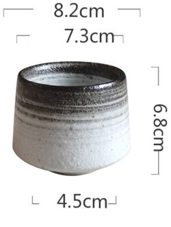 Japanse Keramische Moderne Minimalistische Thee Cups Huishoudelijke Porselein Retro Theekopjes Creatieve Kung Fu Water Mokken Kantoor Drinkware