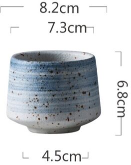Japanse Keramische Moderne Minimalistische Thee Cups Huishoudelijke Porselein Retro Theekopjes Creatieve Kung Fu Water Mokken Kantoor Drinkware