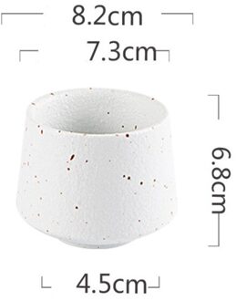 Japanse Keramische Moderne Minimalistische Thee Cups Huishoudelijke Porselein Retro Theekopjes Creatieve Kung Fu Water Mokken Kantoor Drinkware