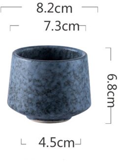 Japanse Keramische Moderne Minimalistische Thee Cups Huishoudelijke Porselein Retro Theekopjes Creatieve Kung Fu Water Mokken Kantoor Drinkware