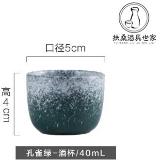 Japanse Keramische Retro Sake Wihte Geel Wijn Huishouden Wijn Pot Pak Rijst Wijn Verwarming Wijn Warmer Wineware Set 2stk cups