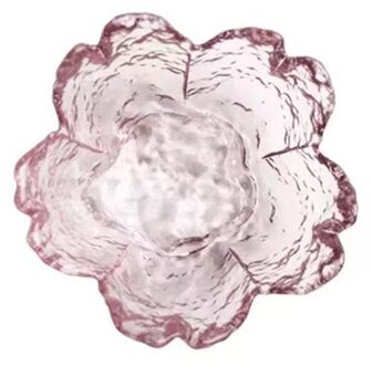 Japanse Kleine Schotel Kersenbloesems Glas Saus Schotel Roze Originaliteit Azijn Yoghurt Fruit Dessert Slakom Servies 1Pcs